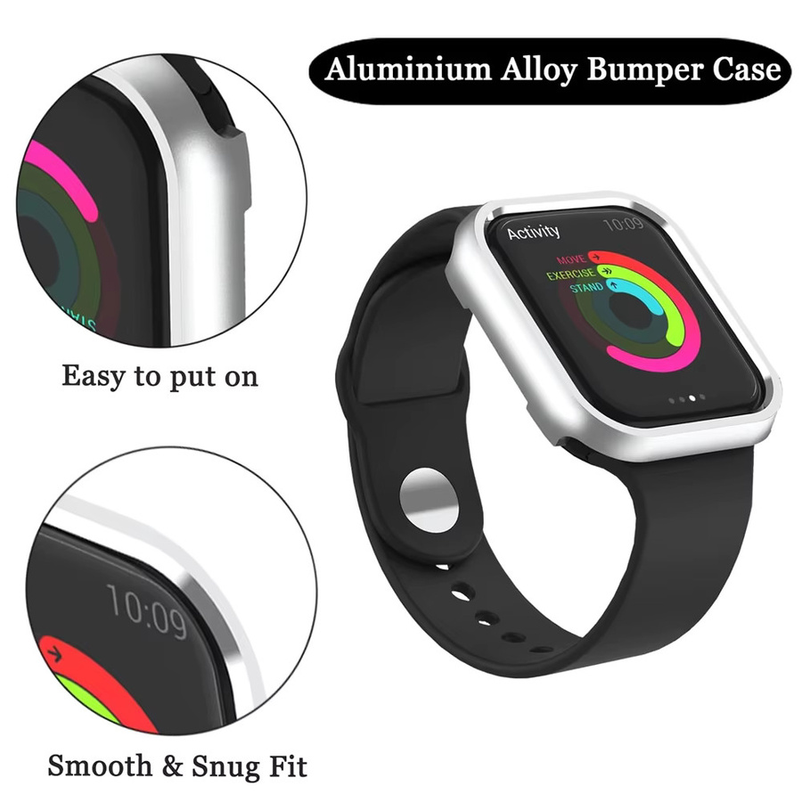 Hujerl Uhrenarmband Aluminium, Roségold, Apple Watch, Unisex - Bild 2
