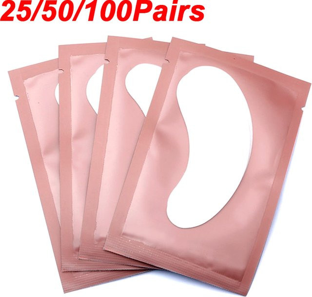 LAUKISS Eye Patches Wimper Pads, Roze, Unisex - Bild 1