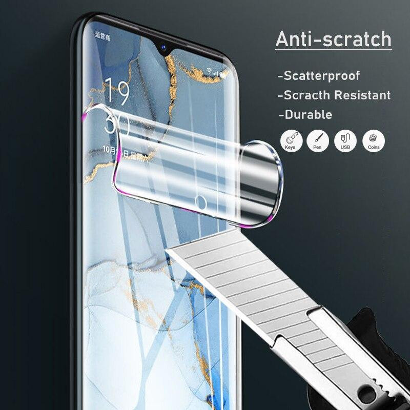 4-teiliges Hydrogel Displayschutzfolien-Set für Samsung Galaxy S8 S9 S10 S20 S21 Plus Ultra sowie Note 8 9 10 und A60 in Transparent - Bild 2