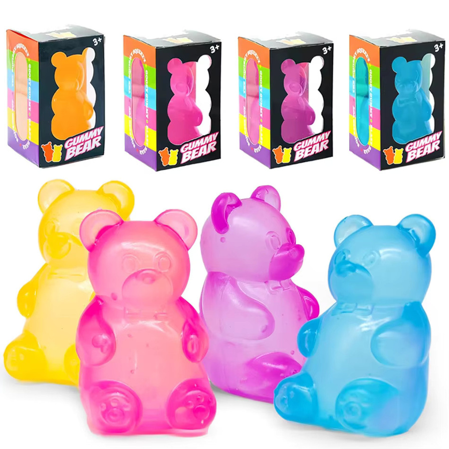 Bandai Need Doh Weiche Quadratische und Bären-Squishies, multicolor - Bild 2