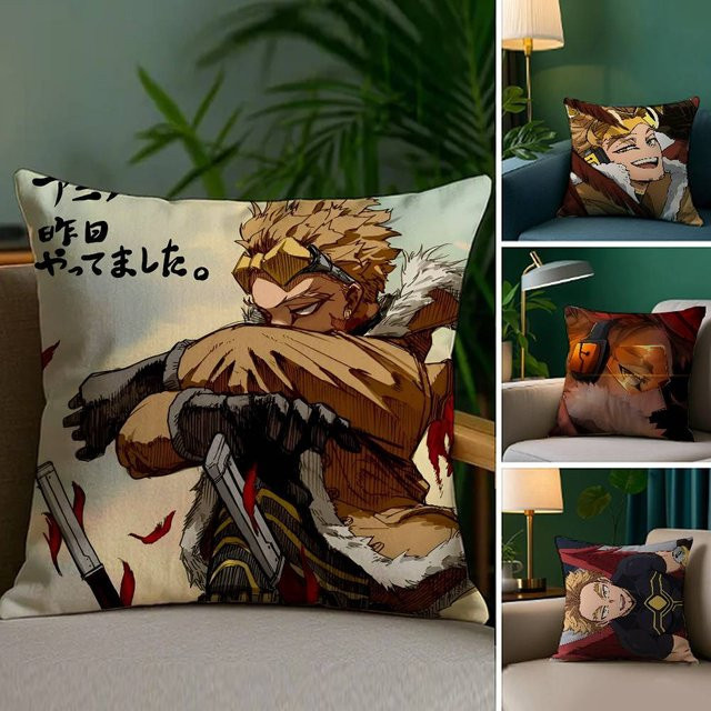 My Hero Academia Hawks Kissenbezug mit Motiv, allergikerfreundlich, B/B: 30 x 30 cm - Bild 1
