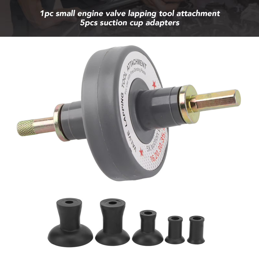 DOACT Universal-Ventil-Läppwerkzeug mit 5 Saugplatten in Grau für Motoren bis 1250 U/min - Bild 2