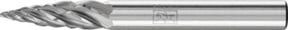 PFERD Hartmetall Hochleistungsfrässtift CAST Spitzbogen SPG in Silber, Durchmesser: 6 mm, Länge: 18 mm, Schaft-Ø: 6 mm, für Gußeisen - Bild 1