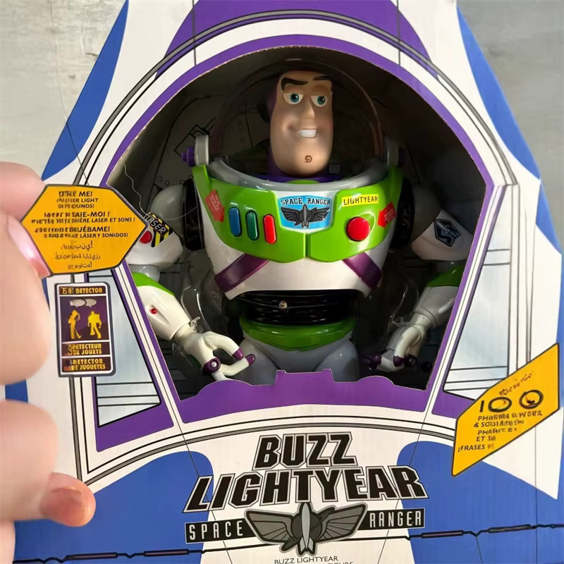Disney Toy Story Buzz Lightyear Actionfigur Puppe, mit Sound, 30cm, ab 3 Jahre - Bild 3