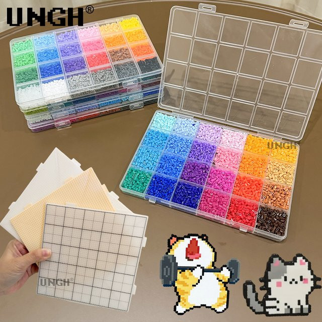 Pindou Perler-Perlen, Nachfüllpack, Bunt / Mehrfarbig - Bild 1