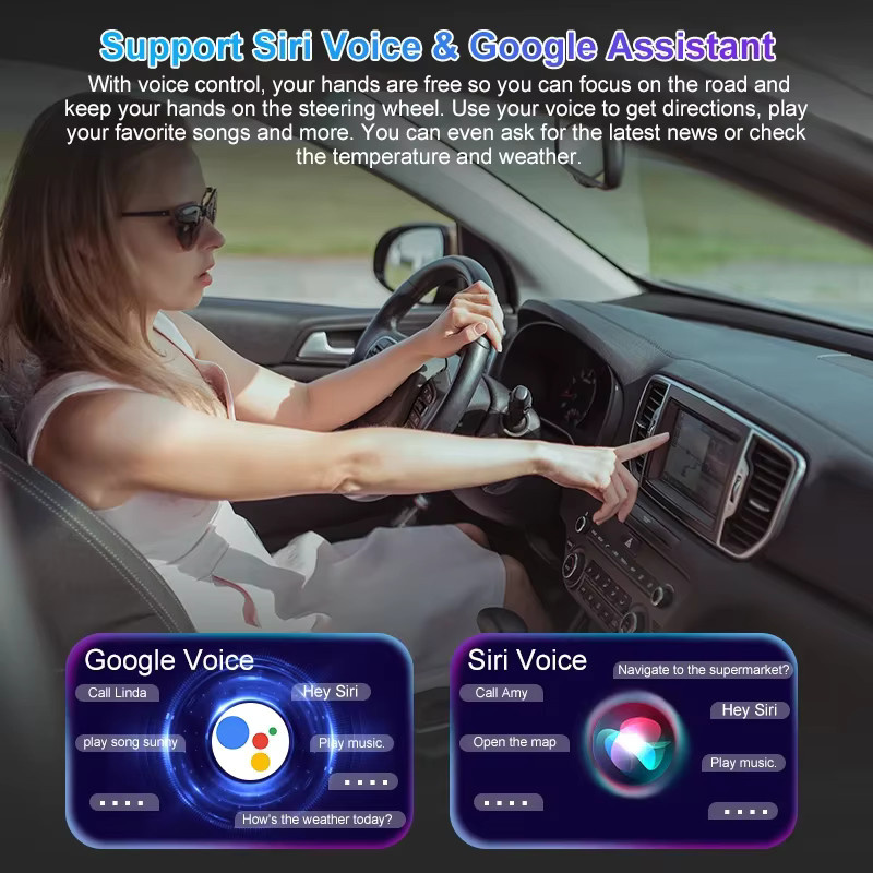 FLIXIVI CarPlay und Android Auto Adapter Schwarz: Kabelloser Konverter mit 5GHz WiFi5 und USB-C Plug-and-Play für kabelgebundene Systeme - Bild 4