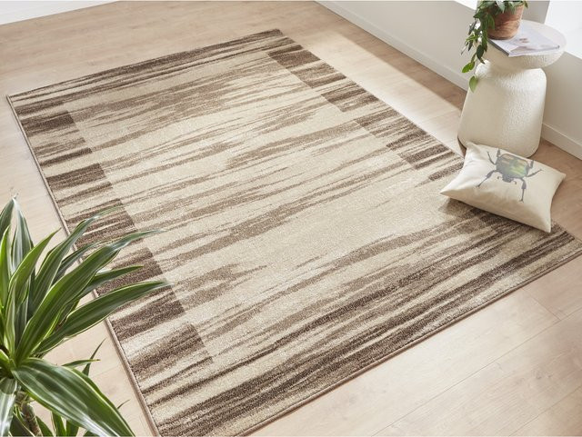 Peyer Syntex Teppich Daffi/YLVA in Braun/Beige/Multicolor, abstraktes Design, B: 120 cm, L: 170 cm - Bild 1