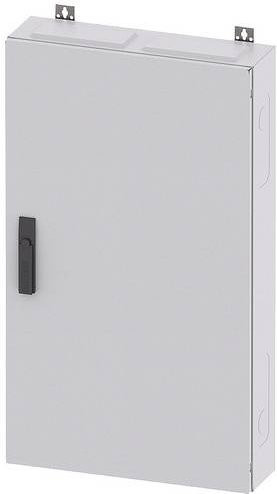 Siemens Wandschrank Verteilung aus Stahl in Grau, B: 55,0 cm, H: 95,0 cm, T: 14,0 cm - Bild 1