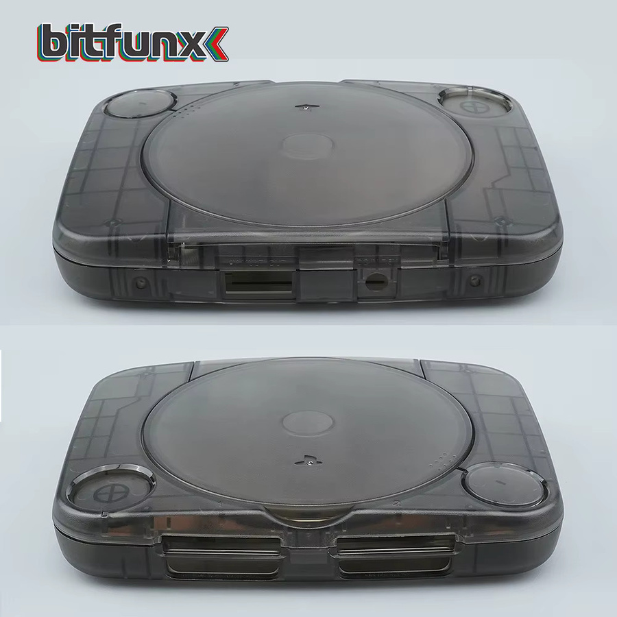 Bitfunx Ersatzschale für PlayStation PS One und PSOne in Transparent und Purple - Bild 3