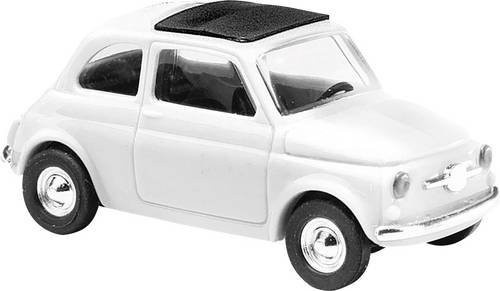 Busch Modellauto Fiat 500 mit Faltdach im Maßstab H0 - Bild 1