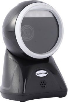 Olympia LS 7100 Barcode Scanner für ein- und zweidimensionale Codes in Schwarz mit USB-A und RS-232 Anschluss - Bild 1