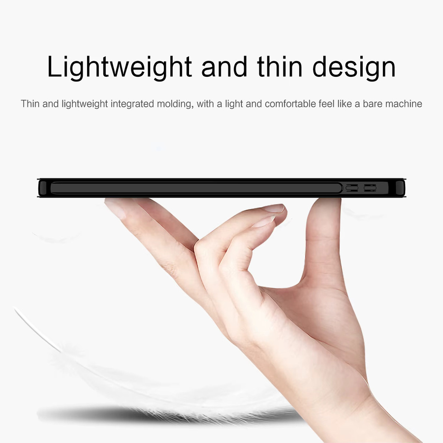 AJIUYU Schutzhülle für Xiaomi Redmi K Pad 2025 8,8 Zoll in Schwarz mit weichem Silikon und integriertem Ständer - Bild 4