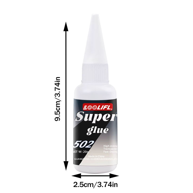 LOOLOFL 502 Superkleber Mehrzweck-Saisonacrylat-Kleber für Leder, Gummi, Schuhe, Keramik und Glas mit schneller Aushärtung - Bild 7