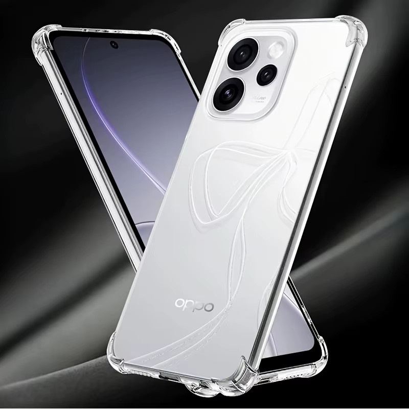 Transparente Silikon Handyhülle für Oppo Reno15 Pro, Reno 15 F, 15F, FS und 15C mit stoßfestem Airbag-Schutz - Bild 2