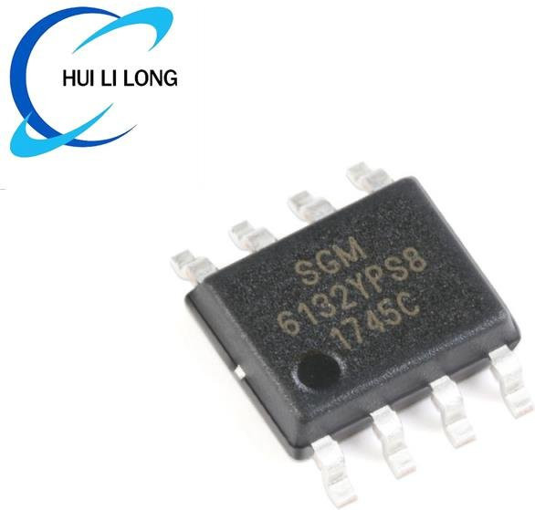 10 Stück SGM6132 SGM6132YPS8G/TR DC-DC Buck Abwärtswandler Chip IC SOIC-8 1,4 MHz in Schwarz - Bild 1