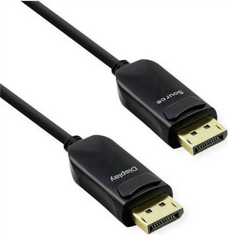 Value DisplayPort Anschlusskabel Schwarz, Länge: 20 m - Bild 1