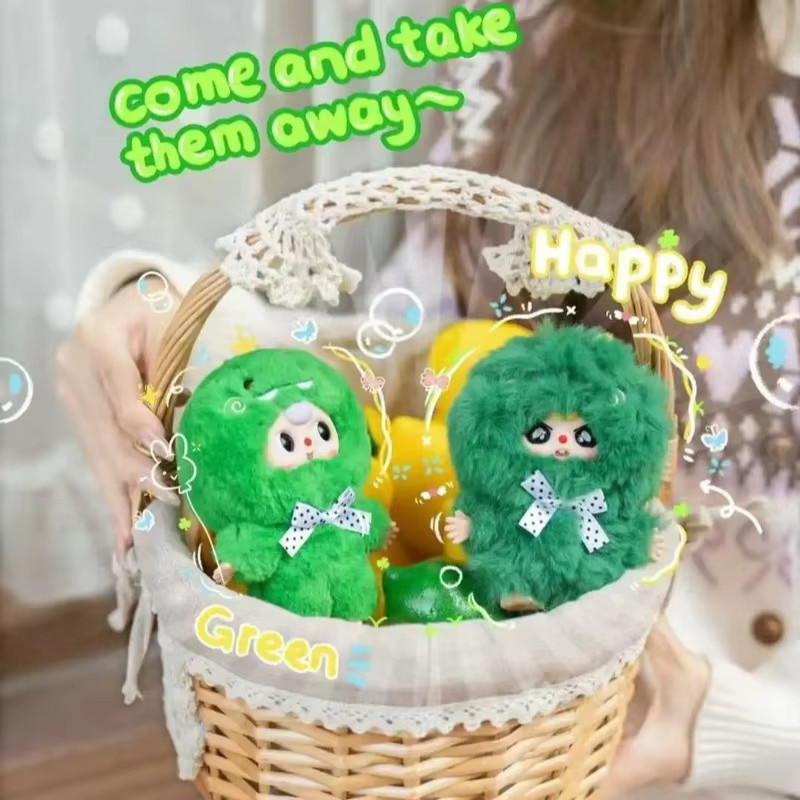 52TOYS Baby Three Mini Tierwelt-Serie Blindbox-Spielzeug, Rucksackanhänger, Plüsch / Textil - Bild 2