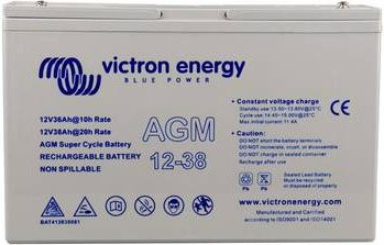 Victron Energy AGM Super Cycle 12V 25Ah Bleiakku Blei-Vlies B/H/T: 181 x 175 x 77 mm - Bild 1