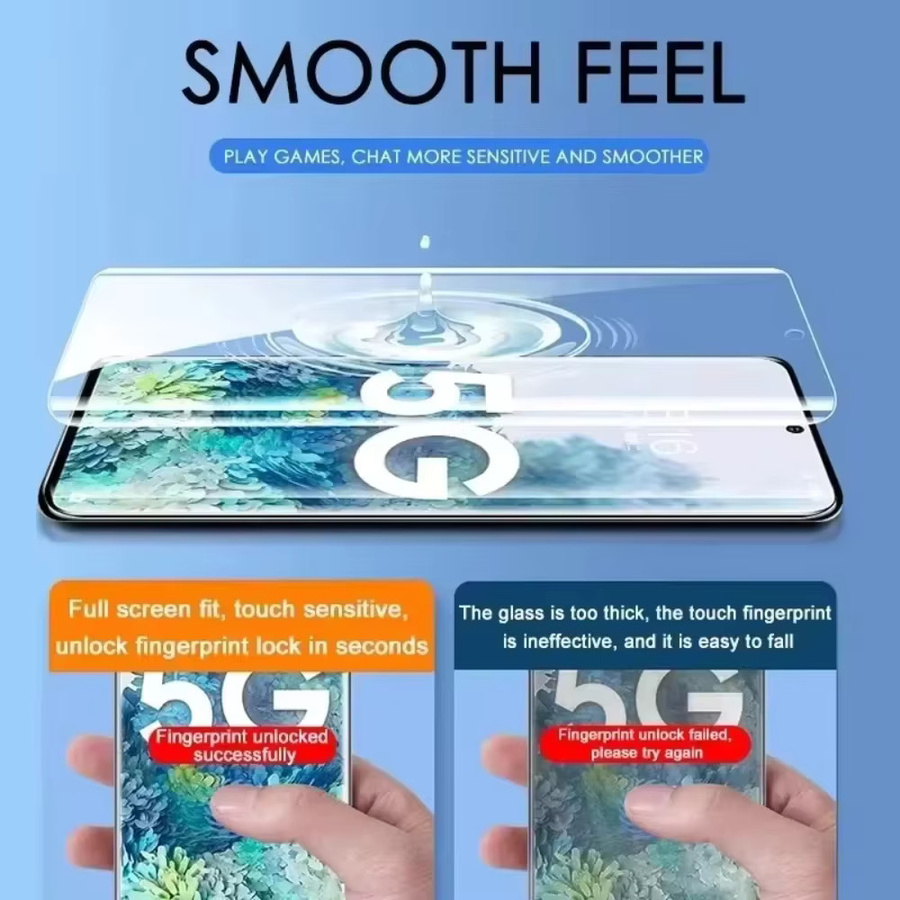 5 Stück transparente Hydrogel-Displayschutzfolien für Samsung Galaxy S24 S23 S22 S21 S20 S10 S9 S8 Ultra Plus FE Note 20 10 9 Plus - Bild 4