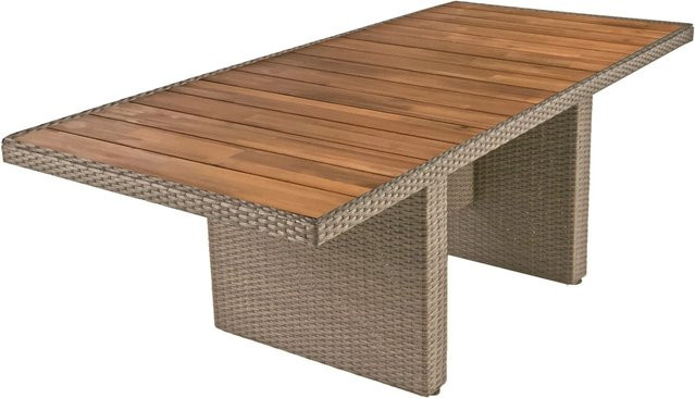 Garden Pleasure Gartenmöbel-Set Braga 7-teilig aus Akazie in Weidenbraun und Beige mit FSC-Zertifizierung - Bild 1