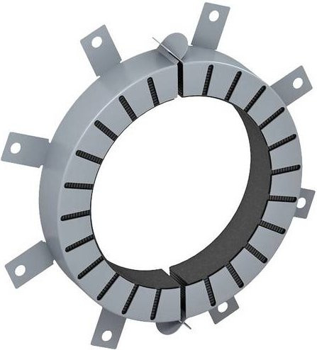 OBO Bettermann Montagezubehör 40mm aus Stahl in Grau - Bild 1