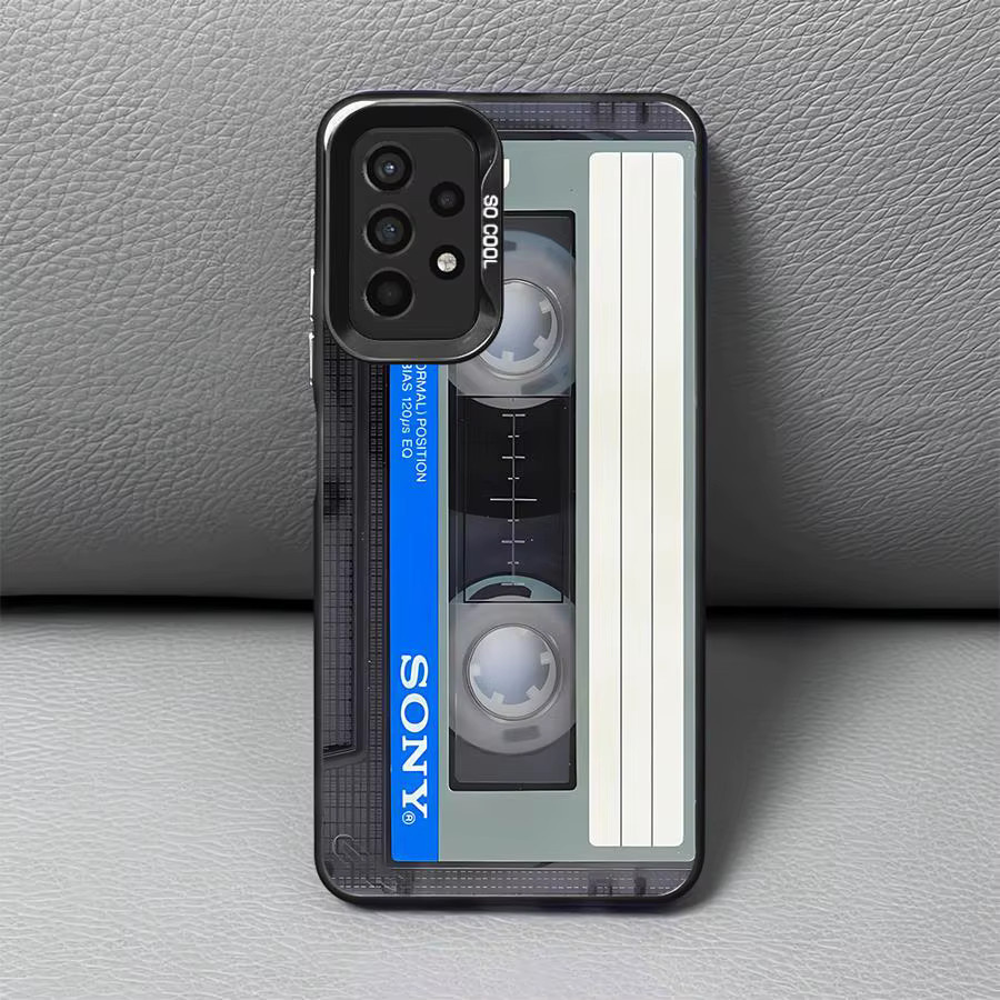 Retro Kassette Softcase Handyhülle für Samsung Galaxy (verschiedene Modelle), Multicolour - Bild 2
