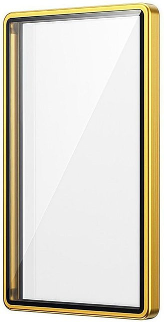 VSuanzh Magnetischer Kartenrahmen mit UV-Schutz 35PT für PSA/CGC bewertete Karten in Gelb/Gold mit Aluminiumrahmen und Glas - Bild 1