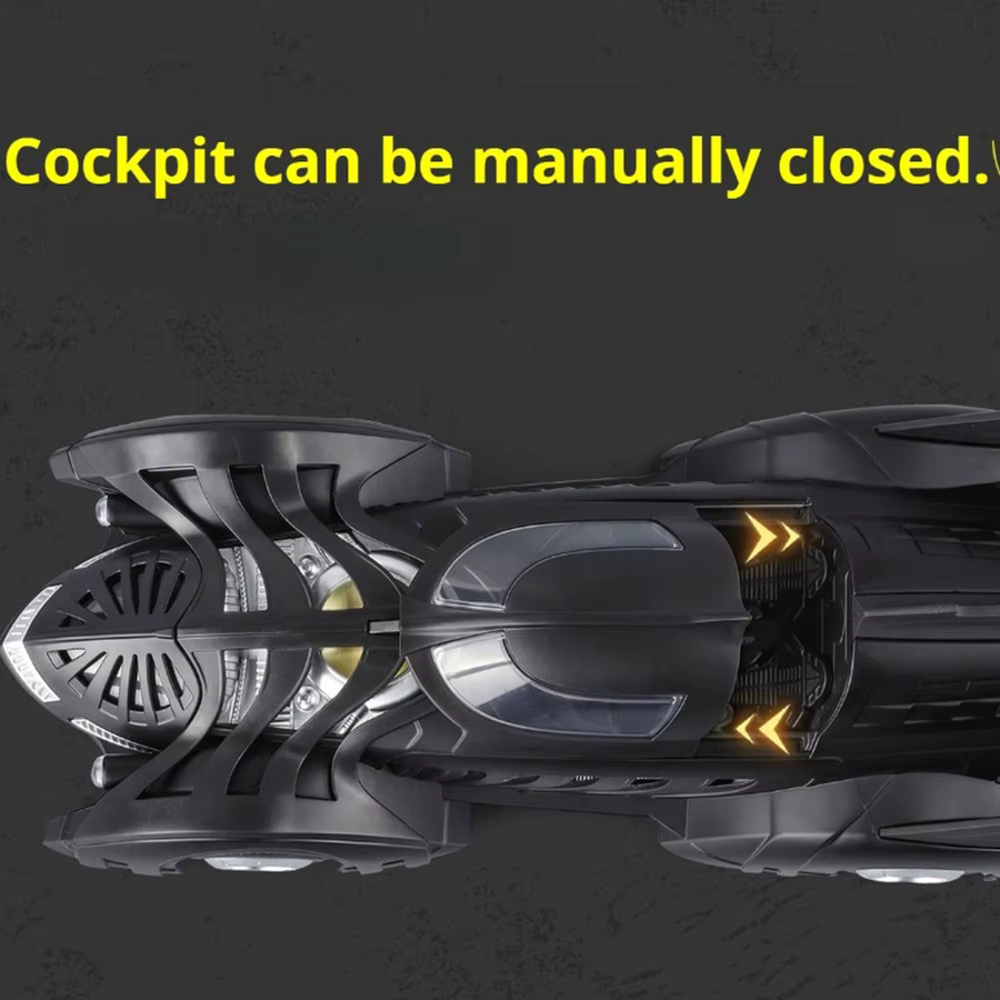 RMZ city Batmobile Sportwagen, 1:32 Maßstab, Metall, mit Sound und Licht - Bild 4