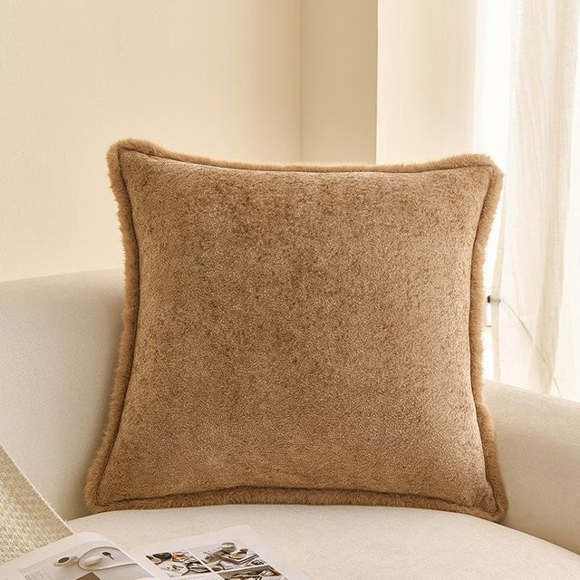 Modern Schlichter Kissenbezug JMG Clothing Beige B/B: 60 x 60 cm - Bild 1