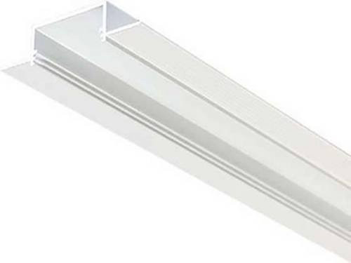 Brumberg Profil Aluminium in Weiß, L 2000 mm x B 63 mm x H 16 mm - Bild 1