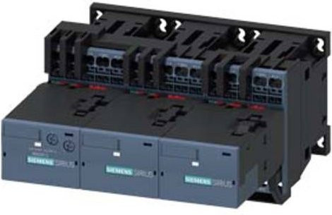 Siemens Stern-Dreieck-Kombination 3RA2415-8XF31-2BB4 mit 3 Schließern, 690 V/AC, grau - Bild 1