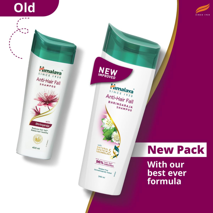 Himalaya Anti-Haarausfall Shampoo, 340 ml, Unisex, Bhringaraja, Palasha - Bild 2