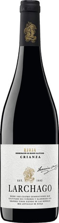 Bodegas Familia Chavarri Larchago Rioja Crianza Tempranillo trocken 2021 Rotwein 0,75 l