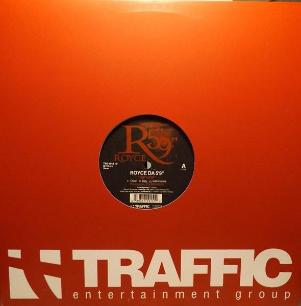 Royce Da 5'9 - Hip Hop Vinyl LP, Traffic Entertainment Group, 12 Zoll, Schwarz, Gebraucht - Bild 1
