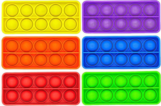 Kidsly Pop-Mathe-Spiele, Lernspielzeug, 6-teiliges Set - Bild 1