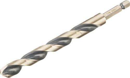 DeWalt HSS-G Metall-Spiralbohrer mit Sechskant in Gold und Silber, Durchmesser: 11 mm, Gesamtlänge: 14,5 cm - Bild 1