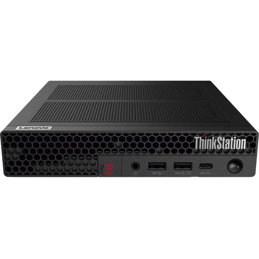 Lenovo ThinkStation P3 Tiny Gen2 Mini-PC mit Intel Core Ultra 7 265, 48GB RAM, 512GB SSD, RTX A1000, Windows 11 Pro, Schwarz - Bild 2