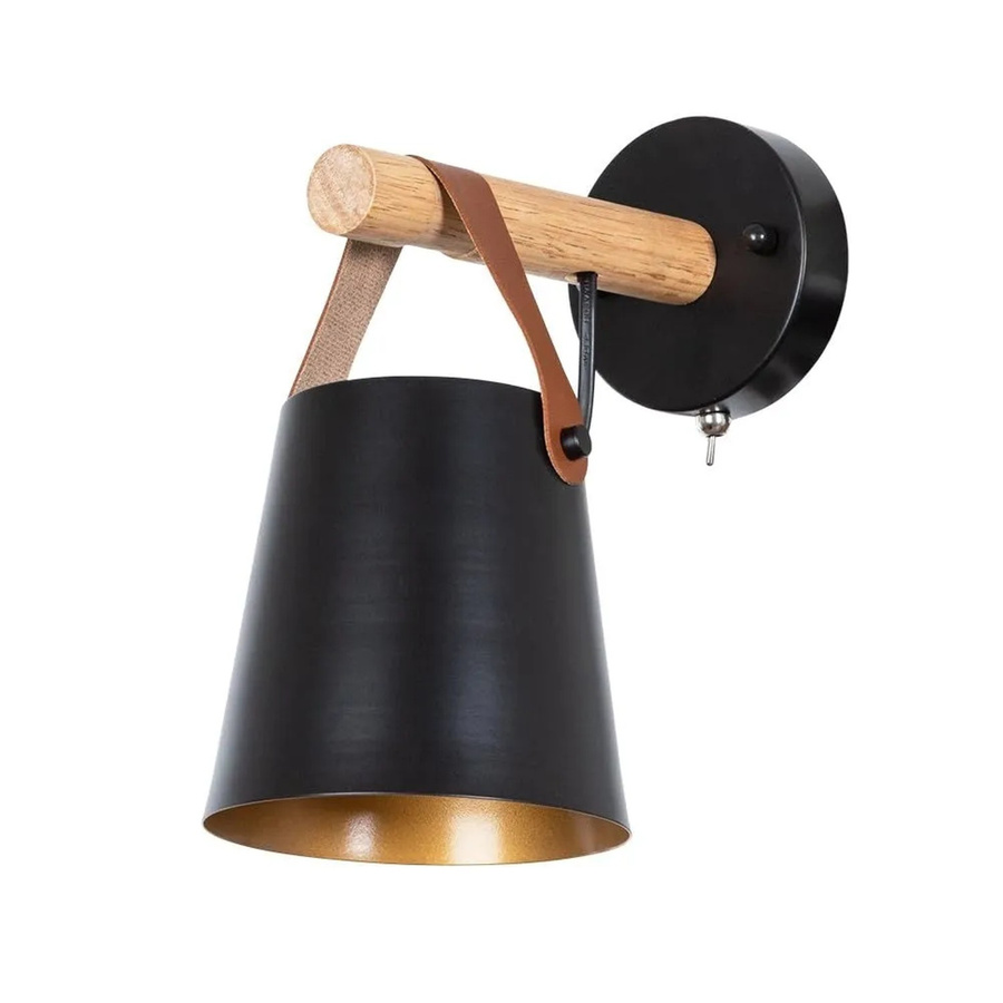 ARTE LAMP LED Wandleuchte im neoklassischen Stil aus Metall und Textil in Bronze und Weiß - Bild 2