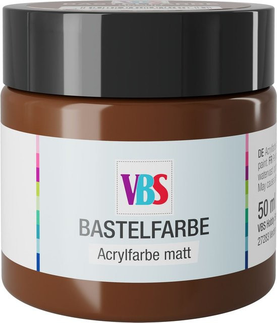 VBS Bastelfarbe Braun 50 ml - Bild 1