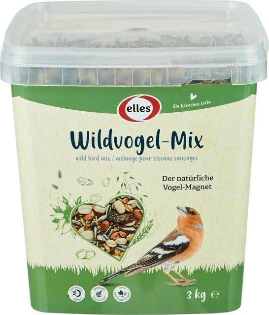 Elles Wildvogelfutter Mix, 3 kg - Bild 1
