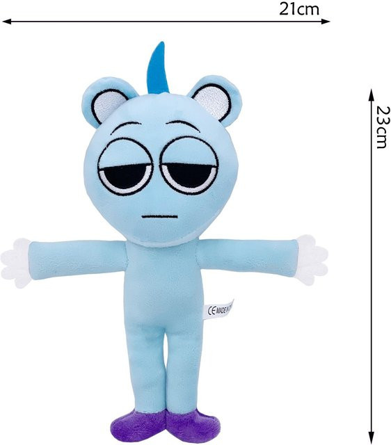Linyi toy Sprunki Oren Wenda Kuschelpuppe, Plüsch, 1-teiliges Set, ab 14 Jahren - Bild 1