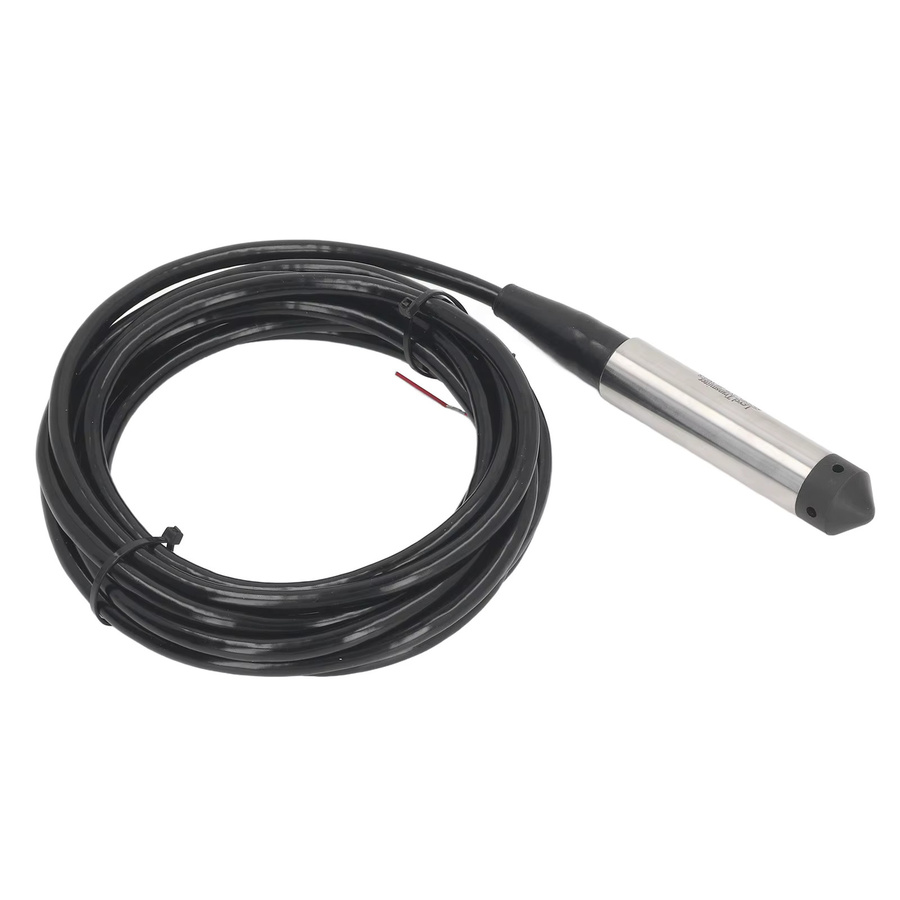 YOUTHINK Flüssigkeitsstand-Transmitter mit Edelstahlsonde, Tauchwassersensor-Detektor, 4-20 mA, DC12-30 V, Farbe: Silber - Bild 3