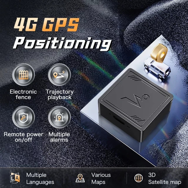 BMAD 4G Mini GPS Intelligenter Locator in Schwarz für Kinder und Senioren mit präziser Positionierung - Bild 1