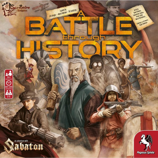 Pegasus Sabaton A Battle through History, Brettspiel, ab 14 Jahre - Bild 1