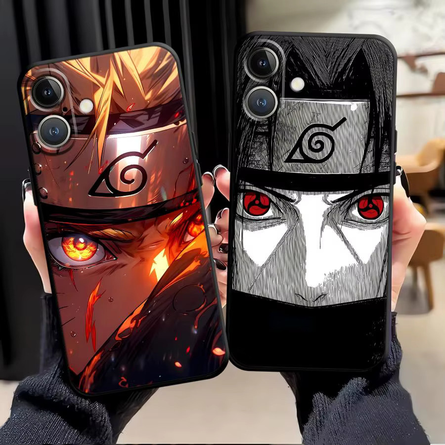 Naruto Handyhülle für iPhone Modelle in Schwarz und Multicolour weiche Schutzhülle - Bild 4