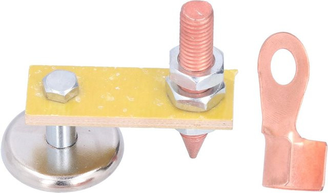 Magnetische Schweißunterstützung mit großer Saugkraft und Kupferschwanzklemme als Erdungswerkzeug für mechanische Reparaturen in Multicolour - Bild 1