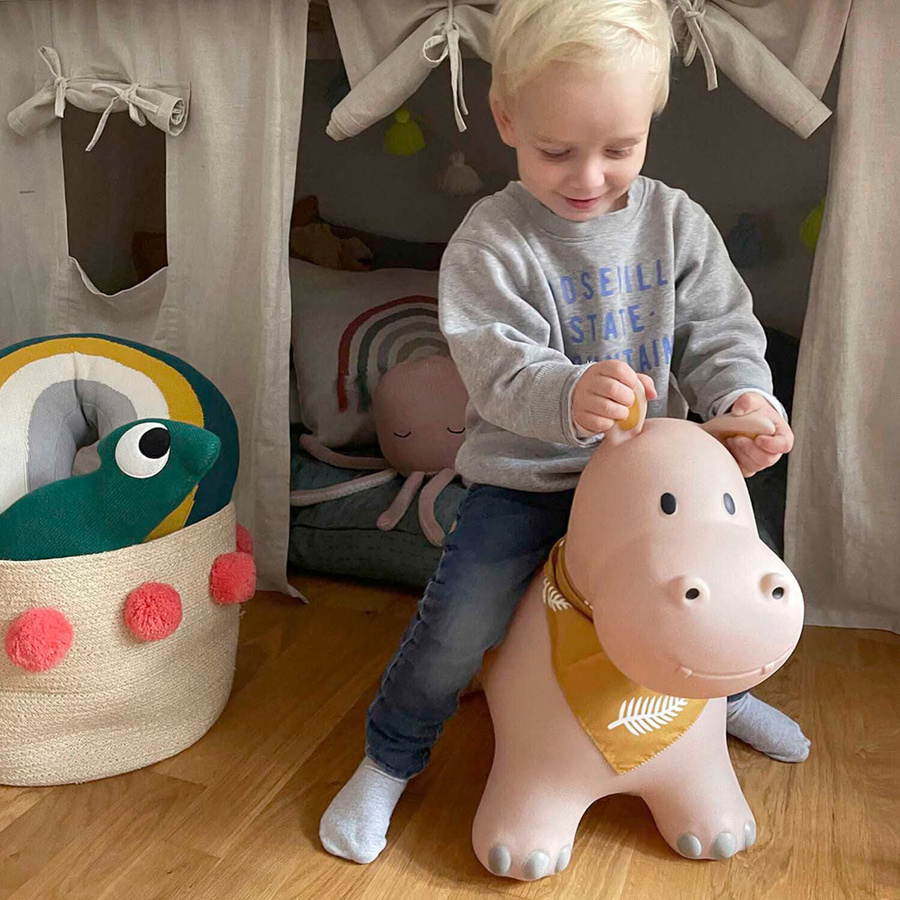 Kindsgut Hüpftier Hippo, Hüpftier, beige, ab 2 Jahre - Bild 3
