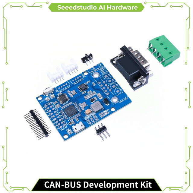 CANBed CAN-BUS Arduino Development Board Kit mit ATmega32U4, MCP2515 und MCP2551 Controller Transceiver in Blau - Bild 1