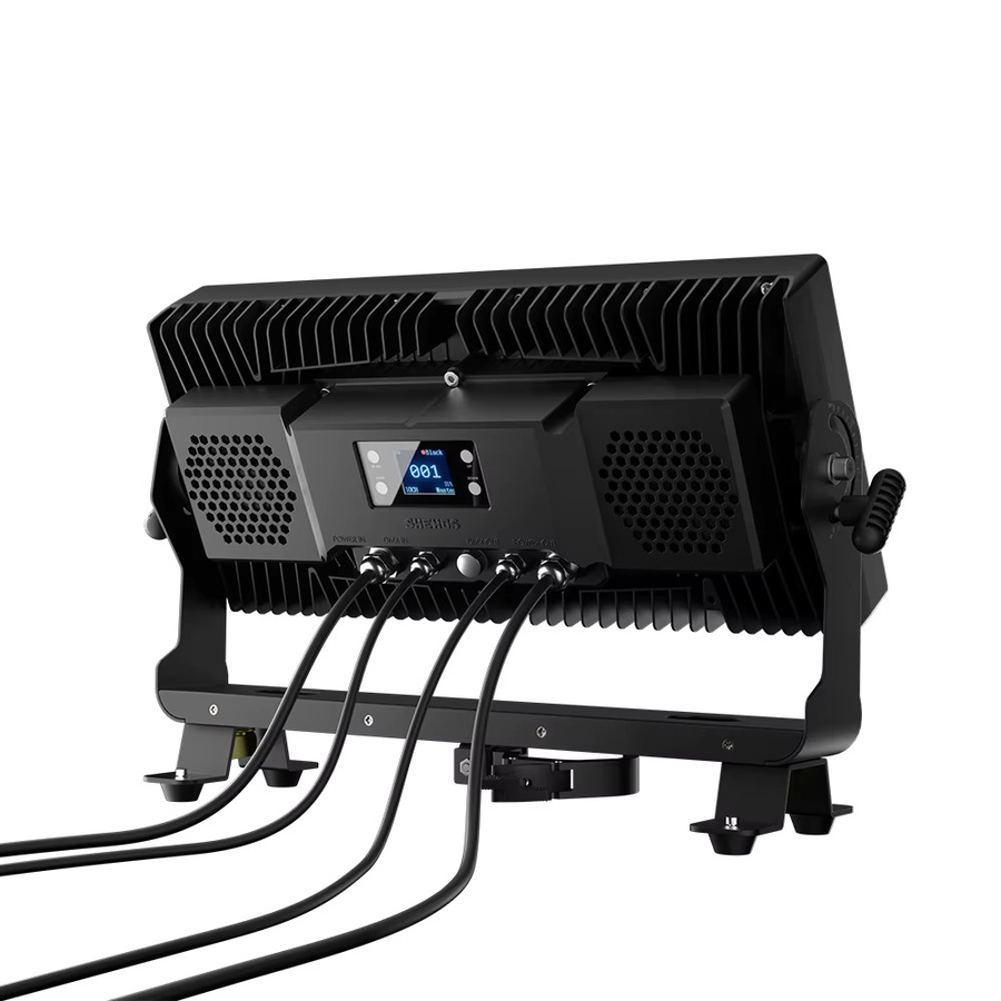 SHEHDS AquaFlood RGBW LED Wash Light Outdoor IP65 44x10W Multicolour mit Pixelsteuerung und Dimmfunktion in Schwarz - Bild 1