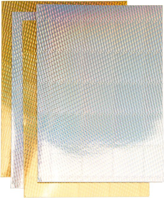 Rico Design Paper Poetry Kartenset in Gold und Silber im Format A7/C7 - Bild 1